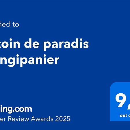 TI coin de paradis Frangipanier Le Diamant Buitenkant foto